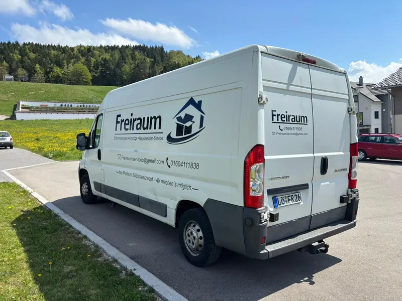 Transporter «Freiraum» Seitenansicht